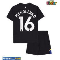 Everton Vitaliy Mykolenko #16 3rd trikot Kinder 2025-26 Kurzarm (+ Kurze Hosen)